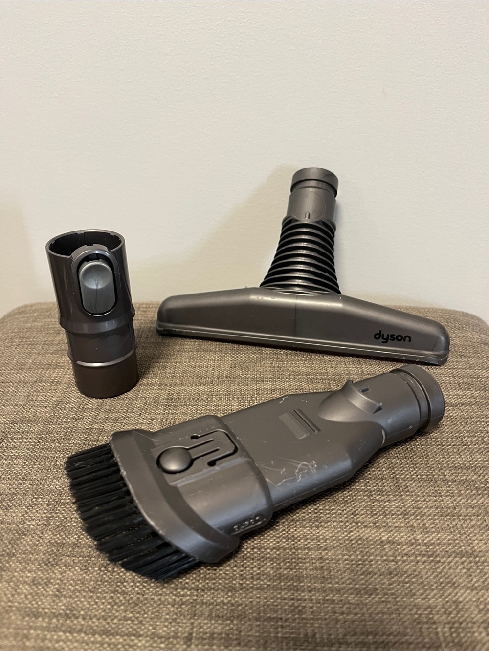 Dyson Dark Gray 3-Piece Vacuum Attachment Set